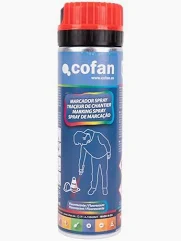 Pintura Flourescente Rojo 500ML COFAN